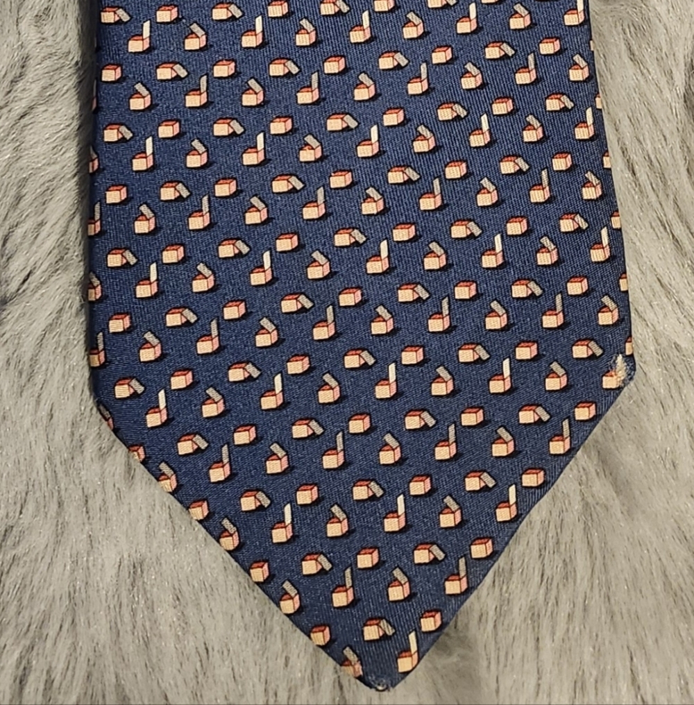 Salvatore Ferragamo 100% SIlk Tie
